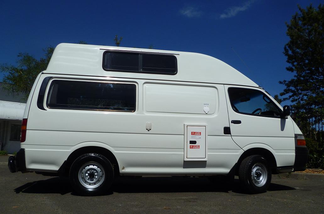Toyota Hiace Hitop Campervan For Sale Travelwheels Sydney Campervans 