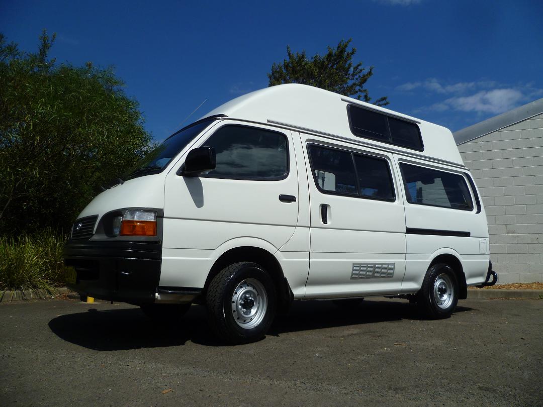 Toyota Hiace Hitop Campervan for sale Travelwheels Sydney - Campervans Sales Australia