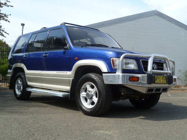 Used 4x4 Holden Jackaroo for sale in Sydney - Automatic model - front side angle view 