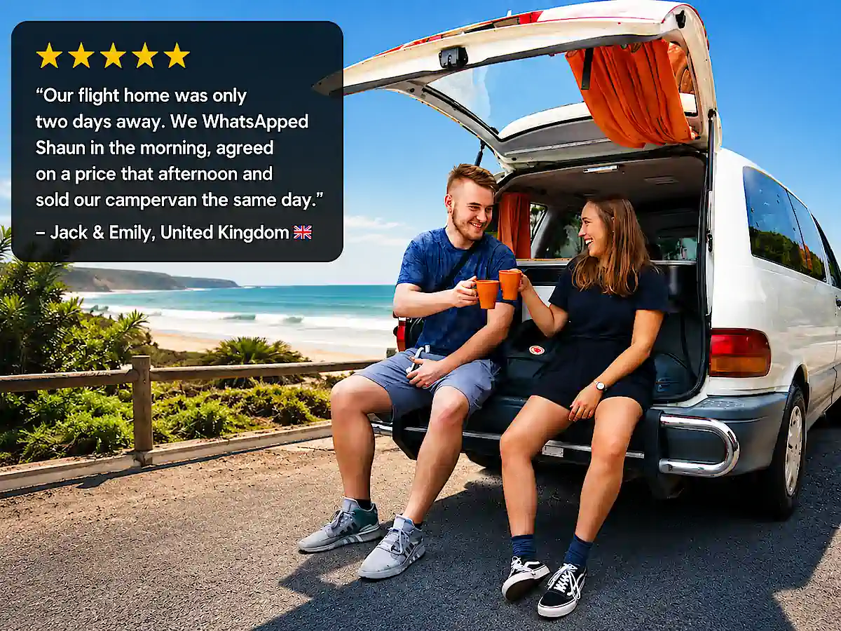 Travelwheels offers a fast way to sell your campervan in Sydney with same-day valuation over WhatsApp.