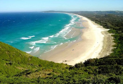 Visit Tallow Beach in Byron Bay! Just one of many beautiful places to discover in the area!