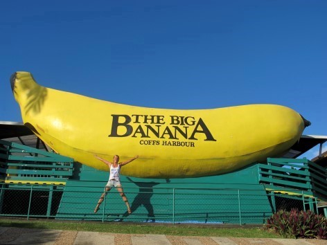 Big Banana in Coffs Harbour - Tip: Try the Banana split at the visitor center!