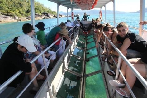 Fitzroy Island Glas Bottom Boat Tour