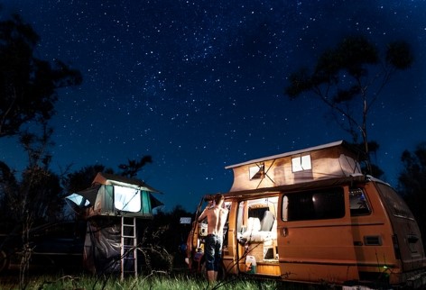Camping is the most popular way to travel in Australia