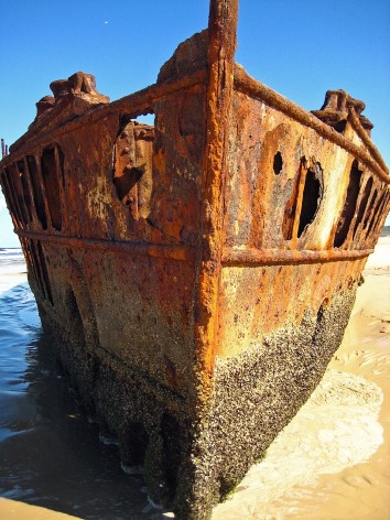 Fraser Island ship wreck