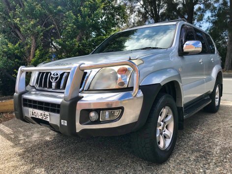 Used Toyota Prado for sale - side view