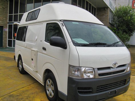Ex - Rental Toyota Hiace campervan for sale in sydney