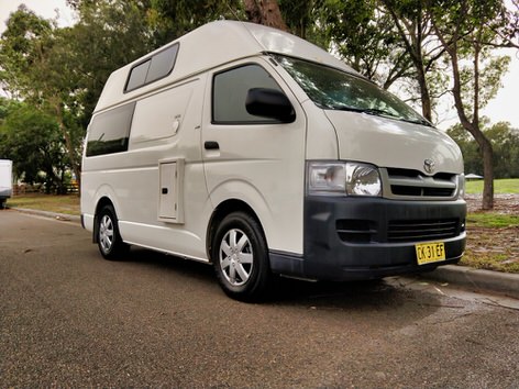 toyota hiace campervan