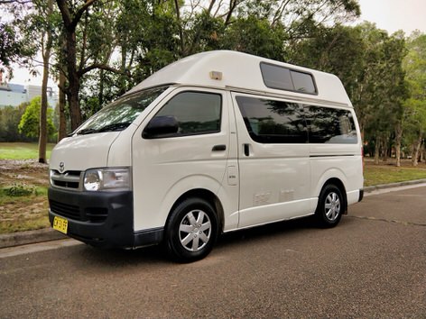 Toyota hiace camper van for sale in Sydney - ex-rental bargain!