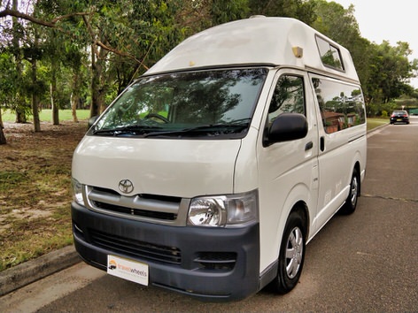 Toyota Hiace Used Campervan for sale in Sydney - front view