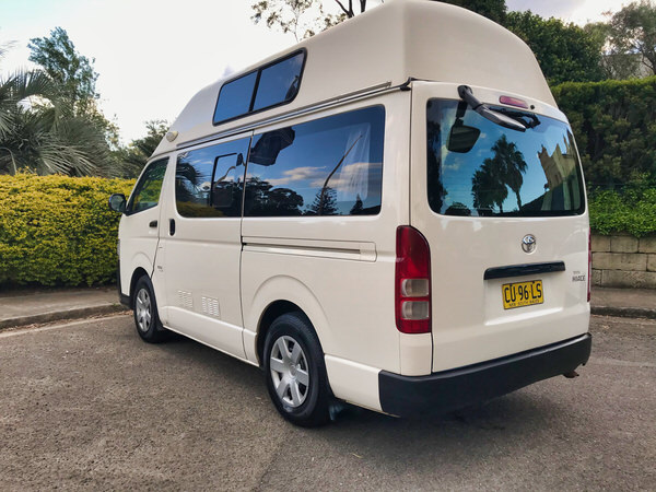 preloved toyota hiace camper