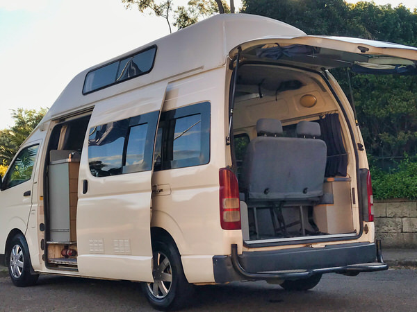 Toyota Hiace Campervan for sale - automatic spacious model