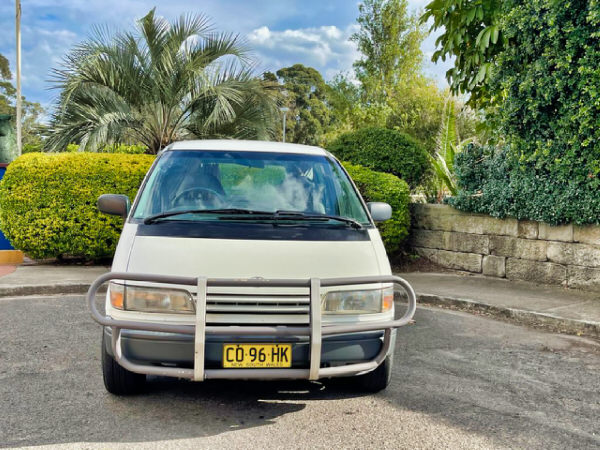 Bullbars included on this used toyota campervan for sale