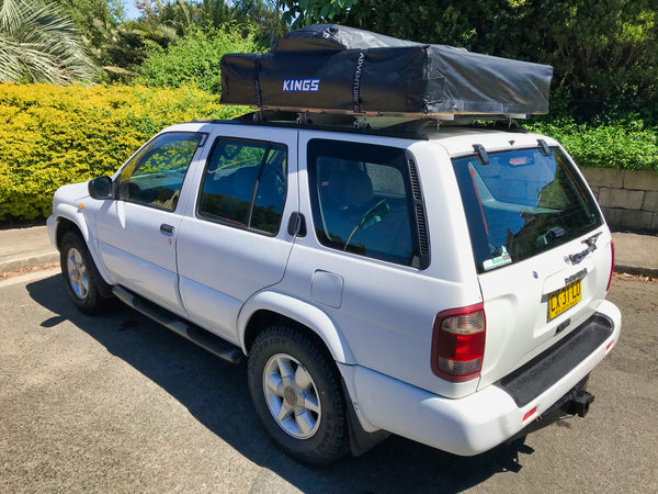 Nissan pathfinder tent top