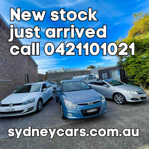 New stock just arrived photo of three cars for sale - Sydneycars-1