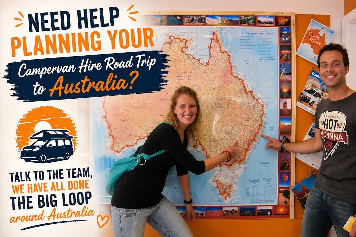 Need help planning your Australian Adventure - talk to Travelwheels Campervans