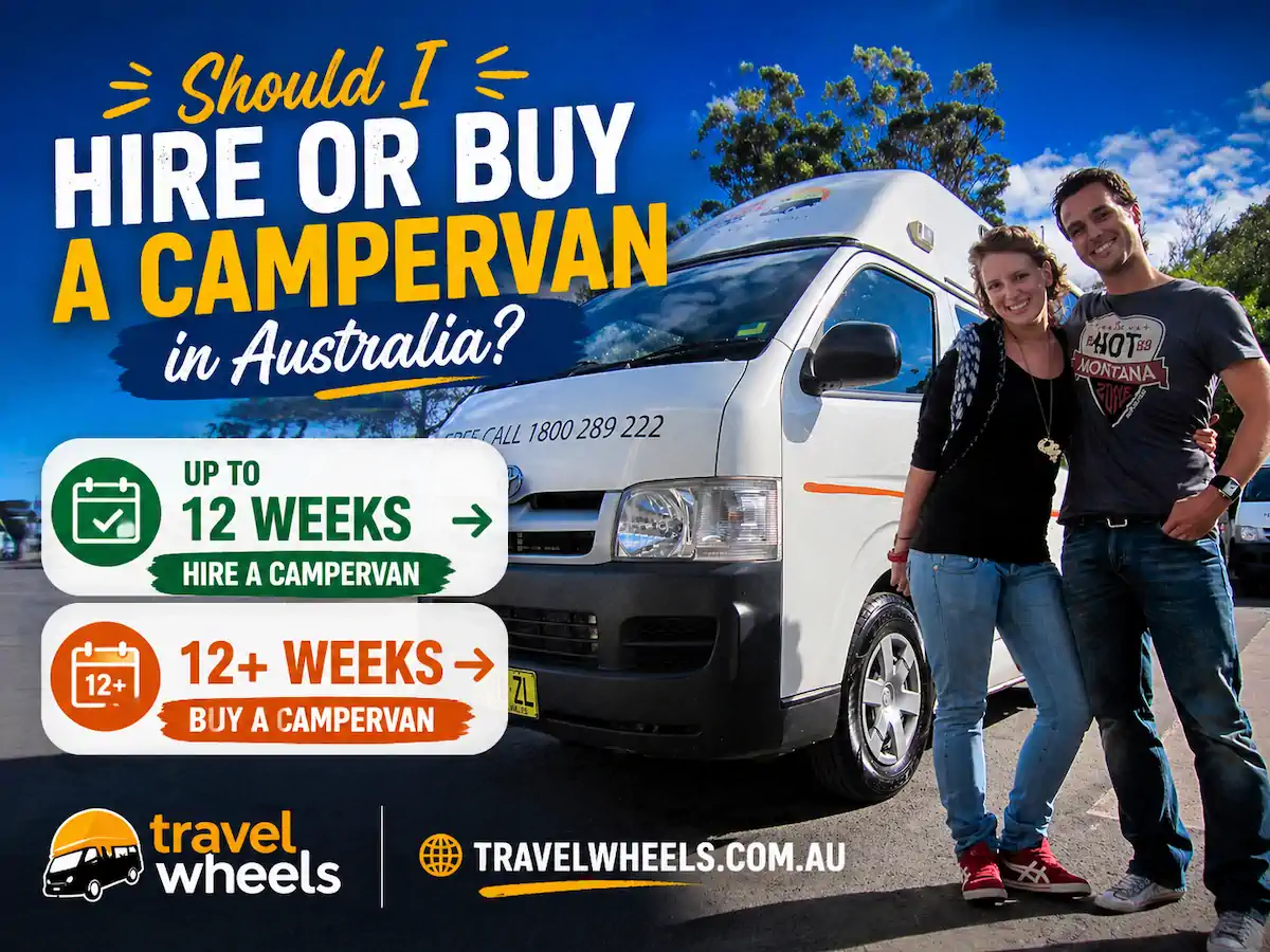 Should I buy or hire campervan in Australia guide from Travelwheels Campervans in Sydney
