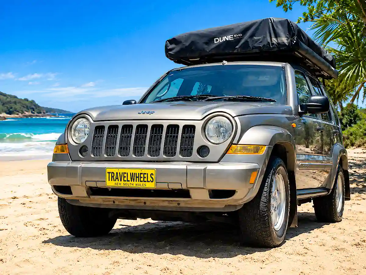 Used Jeep for sale in Sydney - front passenger side view
