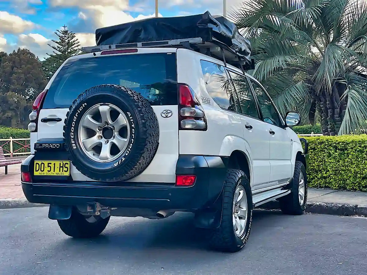 Used Toyota Prado for sale - rear driver side