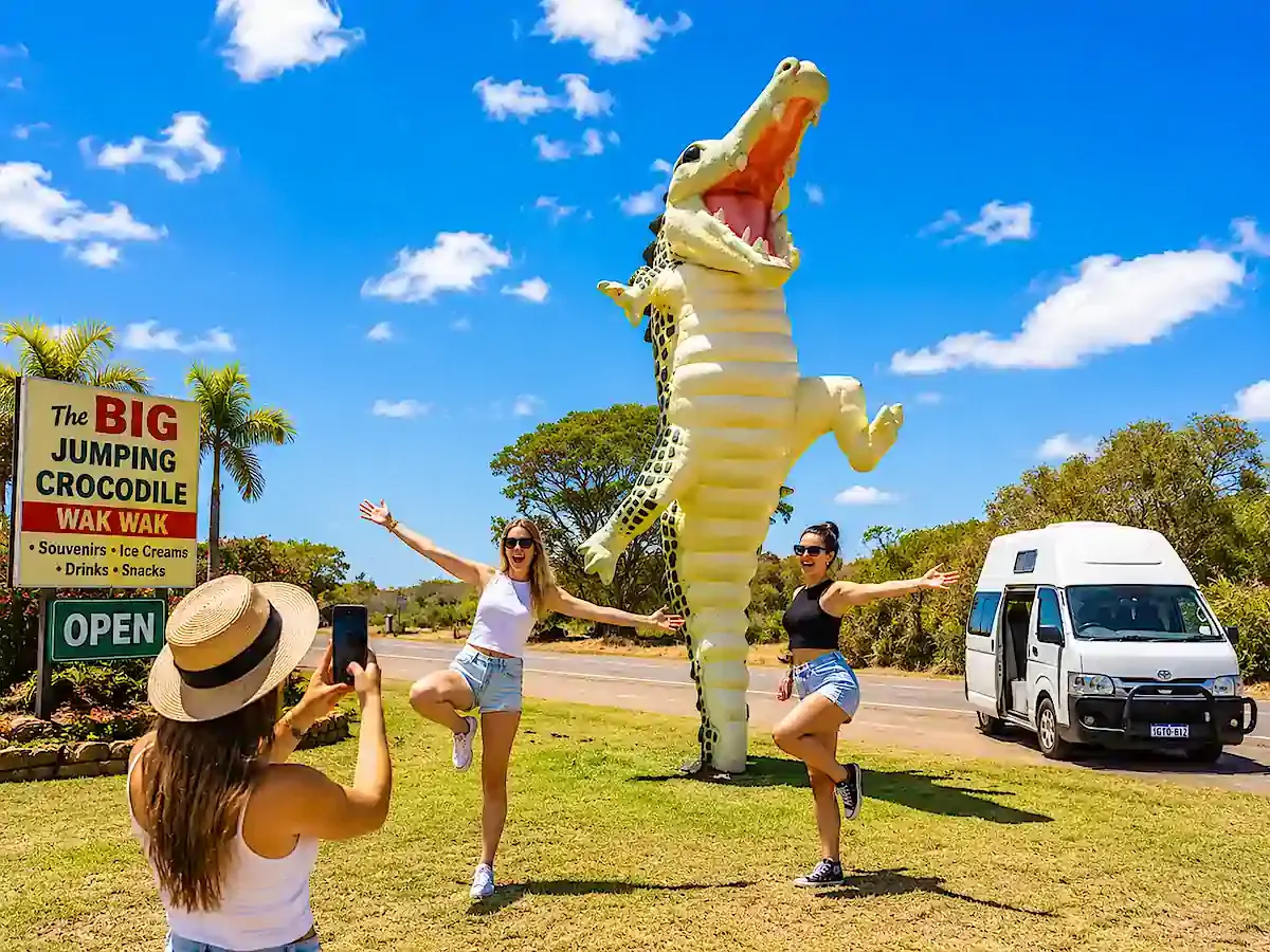 Big things of Australia series - Northern Territory - big Jumping Crocodile