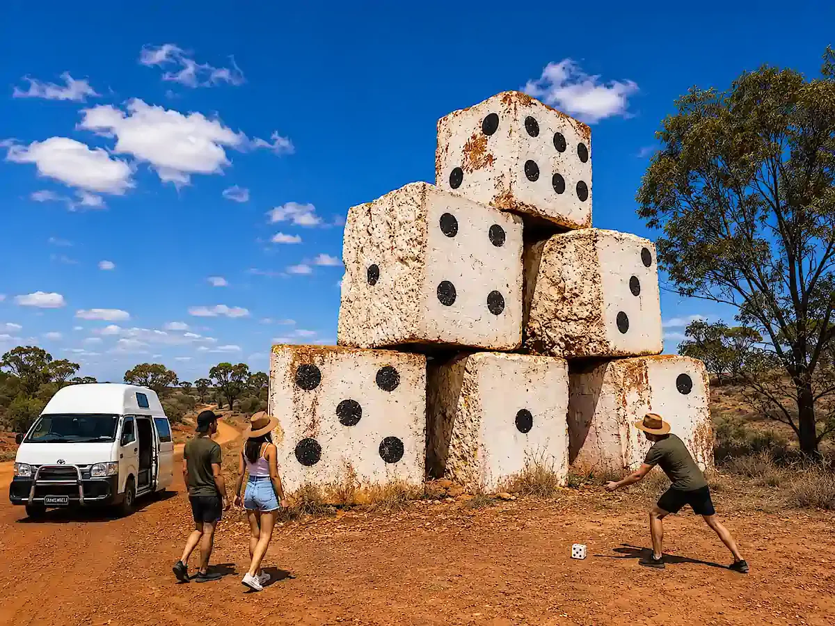 The Big Things of Australia - The Big Dice - South Australia