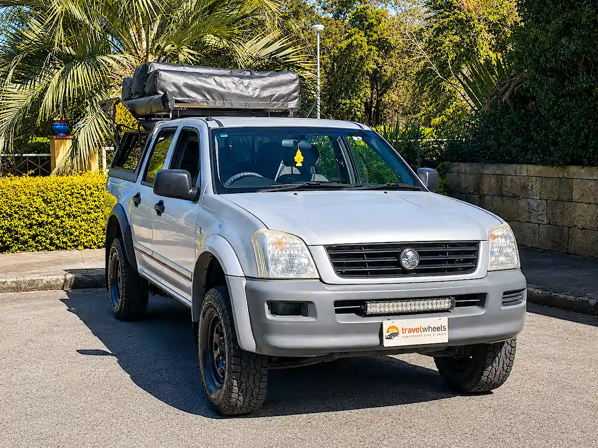 Roof Top Tent Camper for sale at Travelwheels Campervans - photo of front driver side