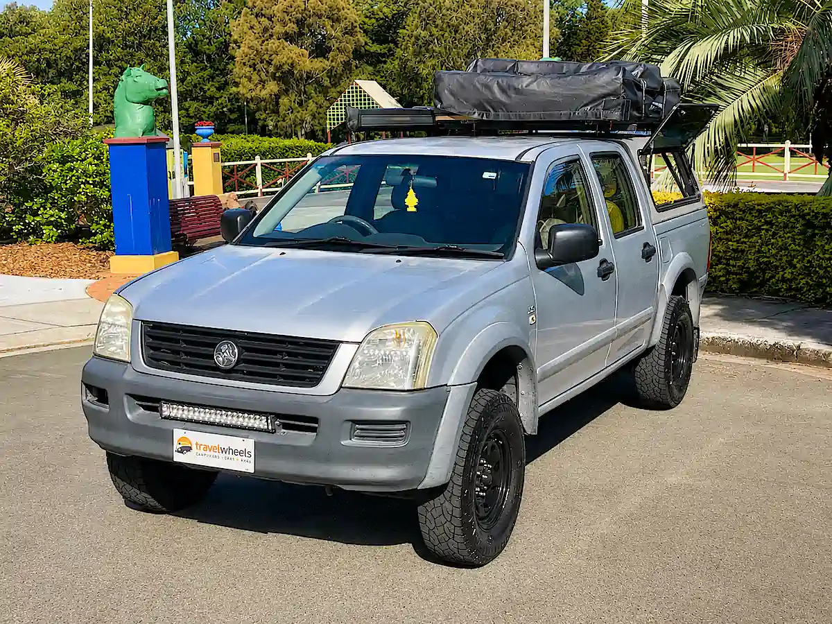 Roof Top Tent Camper for sale at Travelwheels Campervans - photo of front passenger side