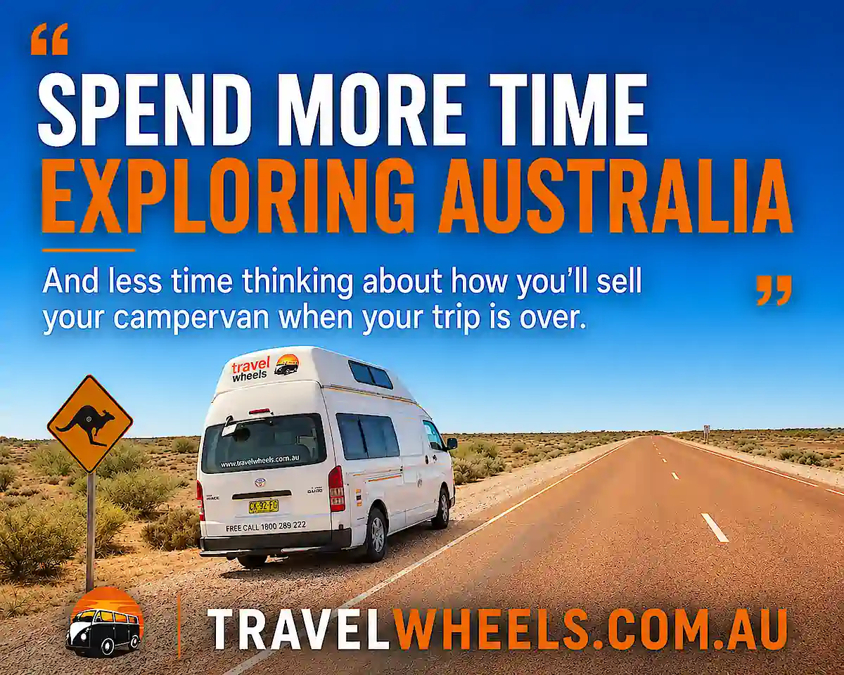 Spend more time exploring Australia when you have a guaranteed buyback from Travelwheels Campervans