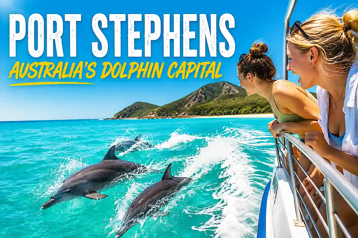 Sydney to Cairns Route Planner Essential Stop - Visit Port Stephens - The Dolphin Capital of Australia