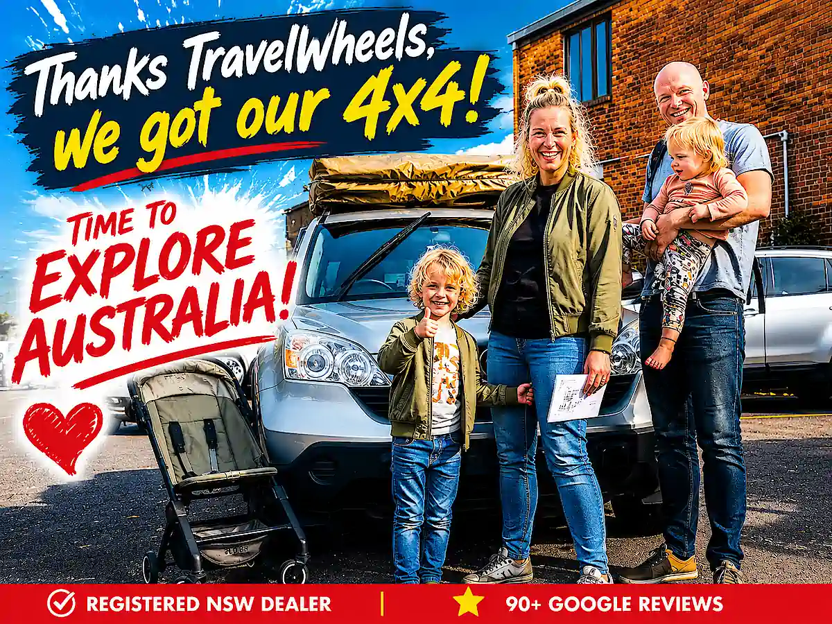 Visit Travelwheels used campervans for sale depot in Botany in the Eastern Suburbs