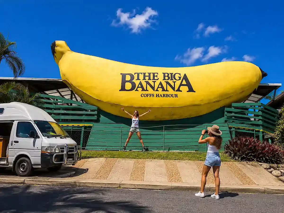 Customer Photo of the Big Banana at Coffs Harbour in NSW from Big Things in Australia tour