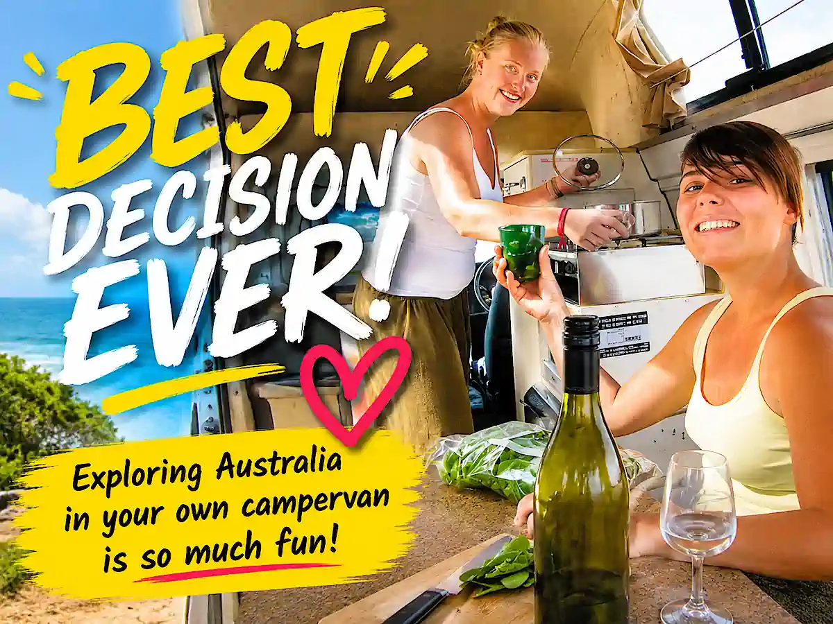 Best decision ever! Exploring Australia in your own campervan is so much fun - Travelwheels Customer Review after spending year in Australia