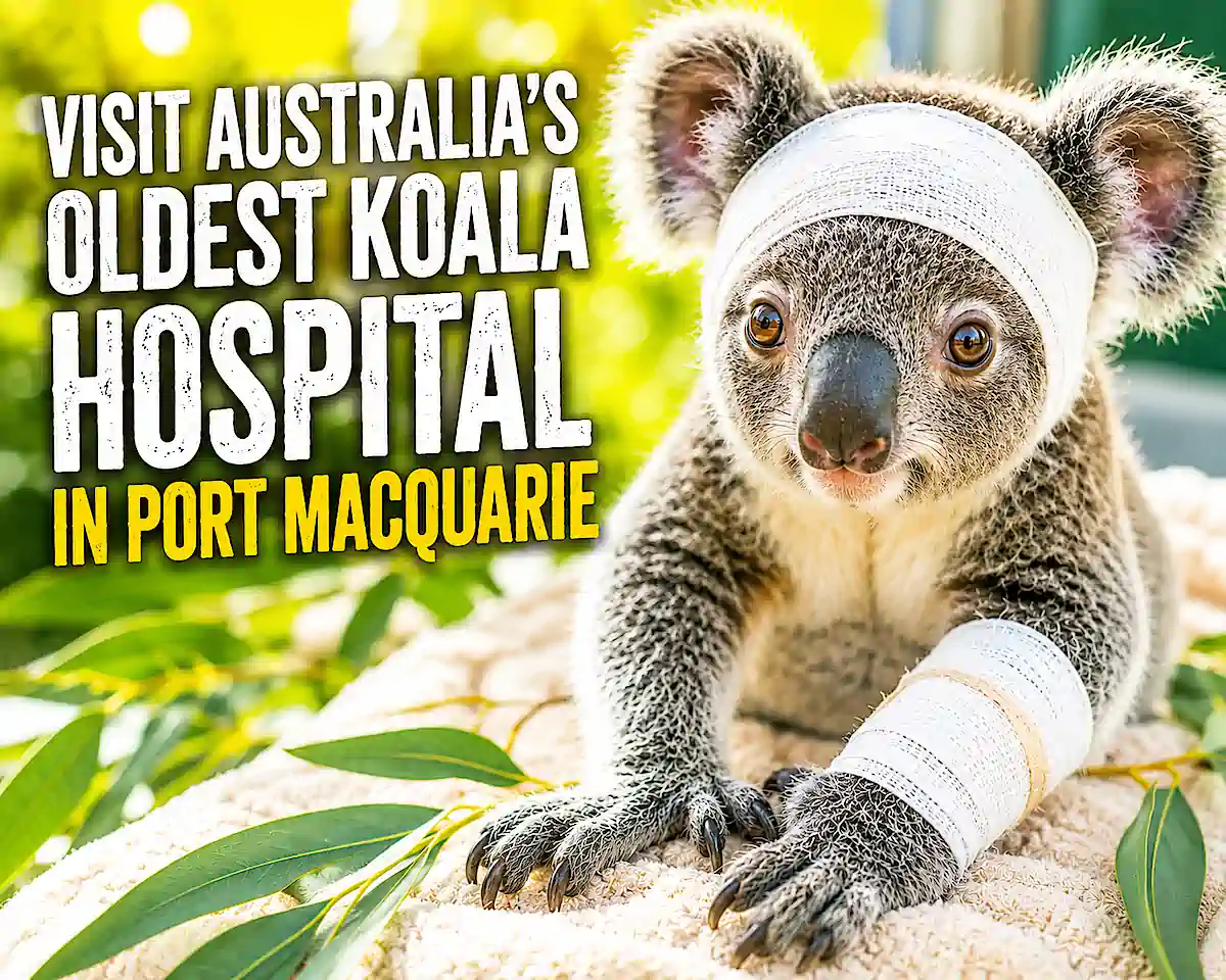 Visit Australia’s Oldest Koala Hospital in Port Macquarie