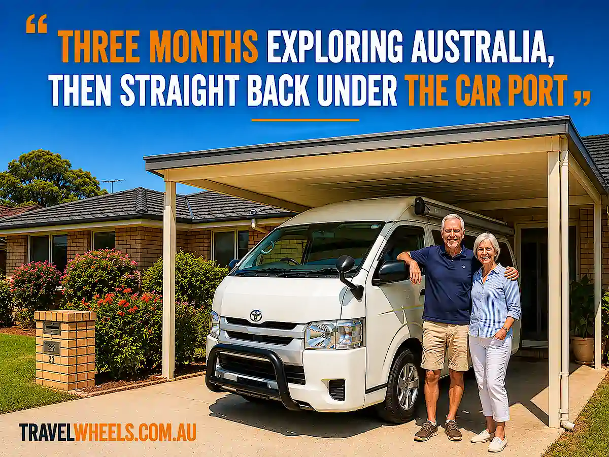 customer review for Toyota pop top campervan from Travelwheel - retired couple