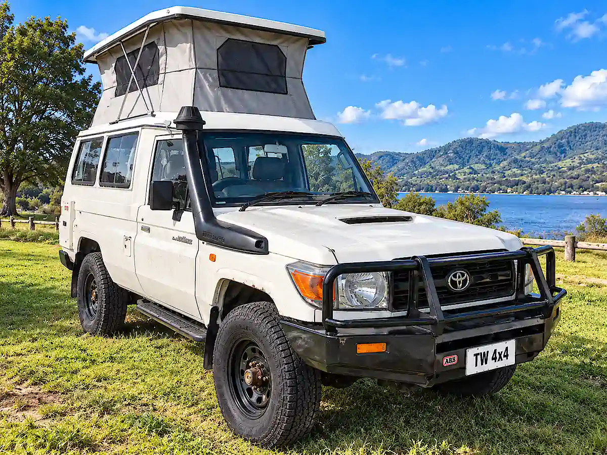Used Toyota Landcrusier for sale - Pop top roof model