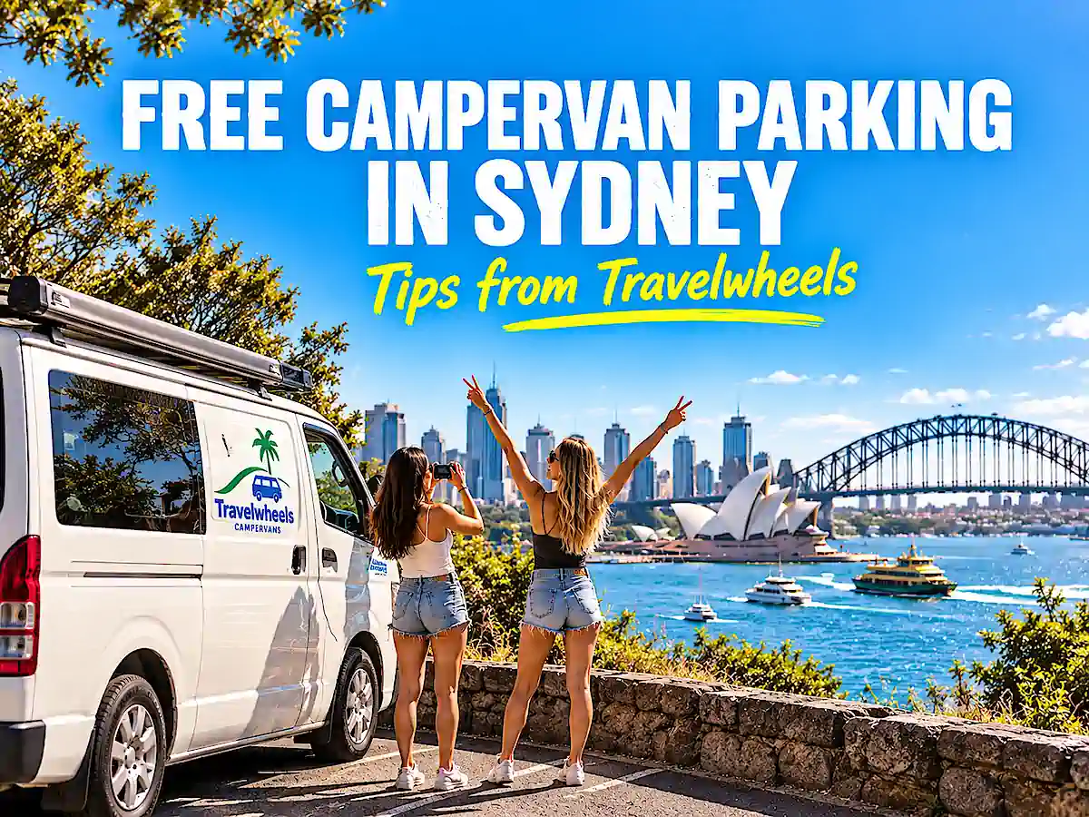 Free campervan parking in Sydney advice from Travelwheels campervans customers tips
