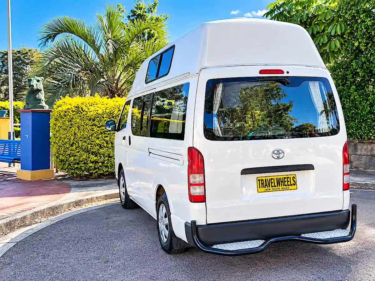 Toyota Hiace Campervans for sale - rear passenger side